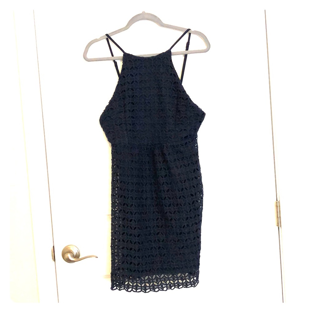Romeo + Juliet Couture Blue spaghetti strap dress